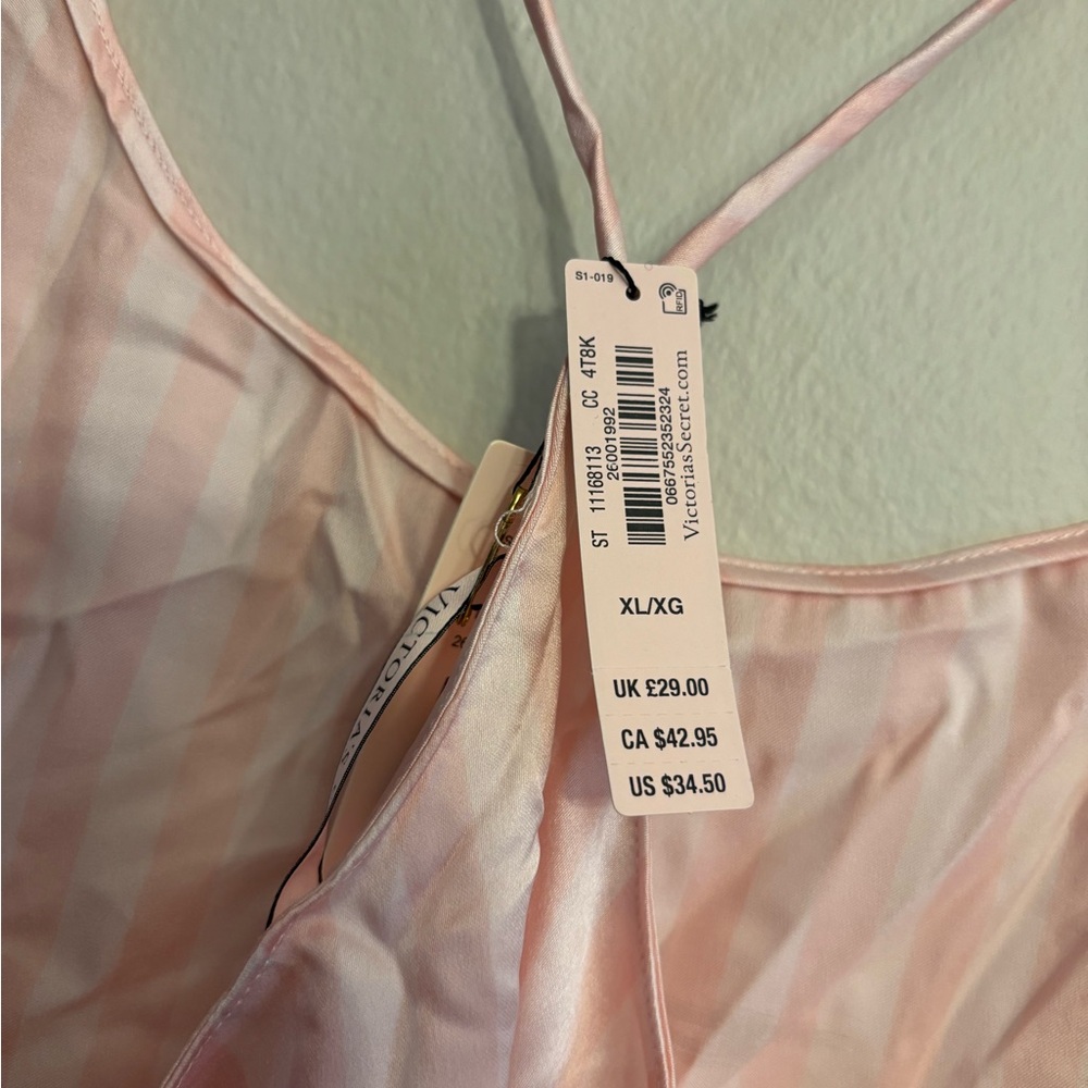 Victoria's Secret Light Pink Striped Camisole - Picture 3 of 4